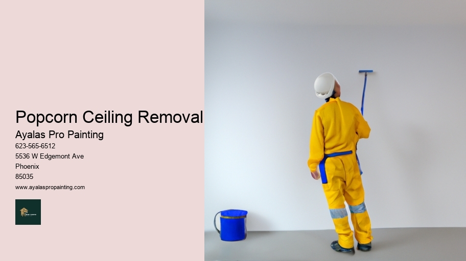 Popcorn Ceiling Removal